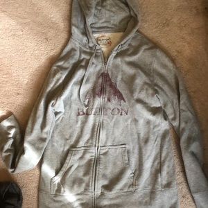 Burton zip up